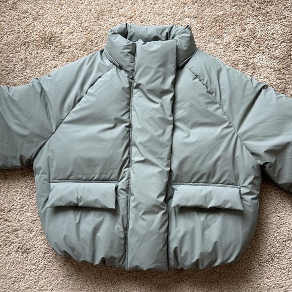Khy x Entire Studios Standard Puffer Jacket Dusty Olive - Picture 4 of 14